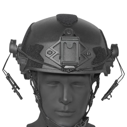 BOOIU Tactical Headset Bracket Wendy Helmet Earphone Buckle Stand ARC Rail Adapter Mount Comtac II Noise Cancelling Headset