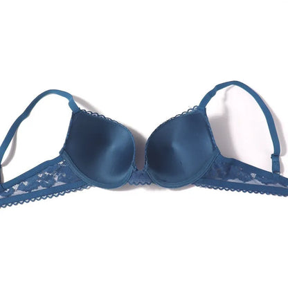 Beauwear B C Small Chest Size Women Bra Thin Cup Mold Soft Cotton Brassiere Hollow Out Lace Underwear Sexy Lace Bh 34 36 38