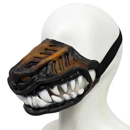 Dog Mouth Mask Padded Latex Rubber Dog Muzzle Halloween Movie & Tv Headdress Latex Props Animal Weird Masks