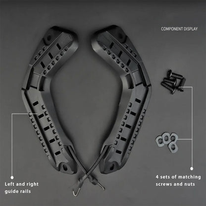 Tactical Helmet Headset Non-picking Noise-Cancelling Headset For Gen5 Helmet Headset Baofeng Radio PTT Adapter Mobile Earphone