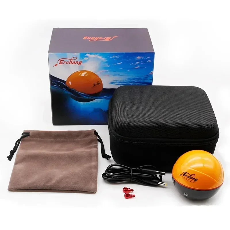 Erchang F68 WIFI Fish Finder 100M Wireless Fishing Sounder Echo Sounder Detect Finder fishing for Lake Sea Fishing IOS& Android