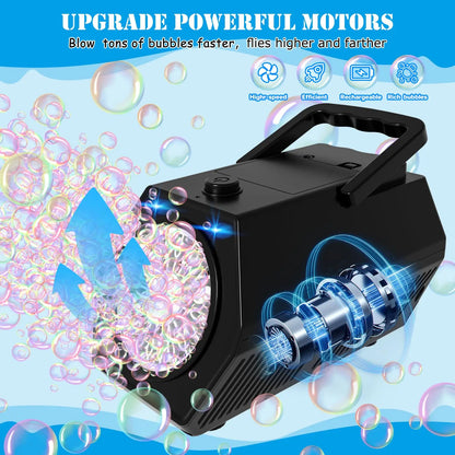 Automatisk bubbelmaskin med 2 hastighetslägen