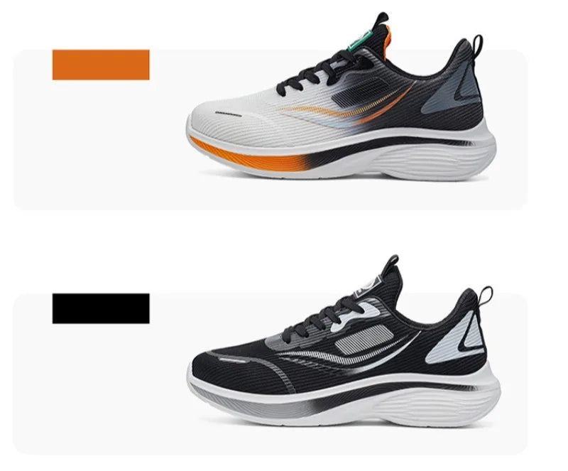 Men's Summer Carbon Plate Marathon Running Shoes Air Cushion Tennis Sneakers Breathable Comfortable Men Basketball Sports Shoes