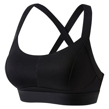 ALIKIKI 9922 sport-bh dam 2026 – korsad rygg, formpressade kupor och ryggknäppning