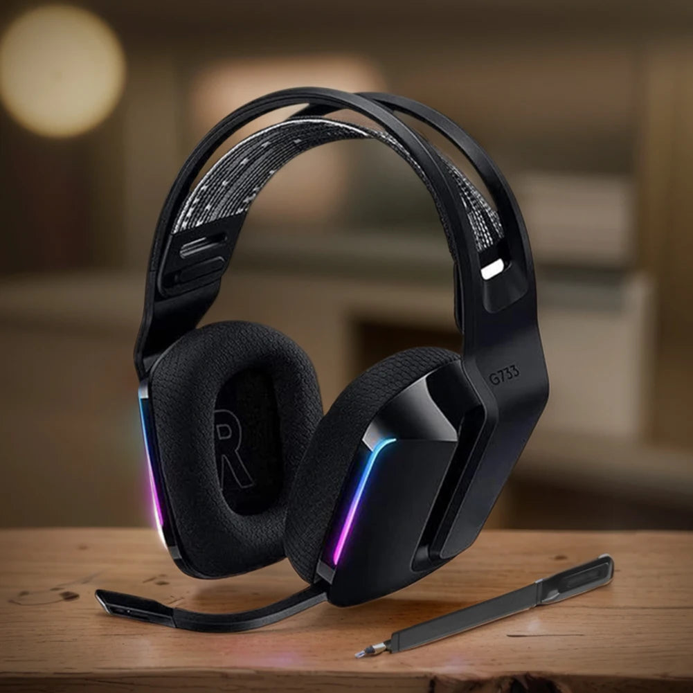 Ersättningsmikrofon för Logitech G733 – 3,5mm Brusreducering ABS 12cm 7g Svart Reservdel Gaming Headset