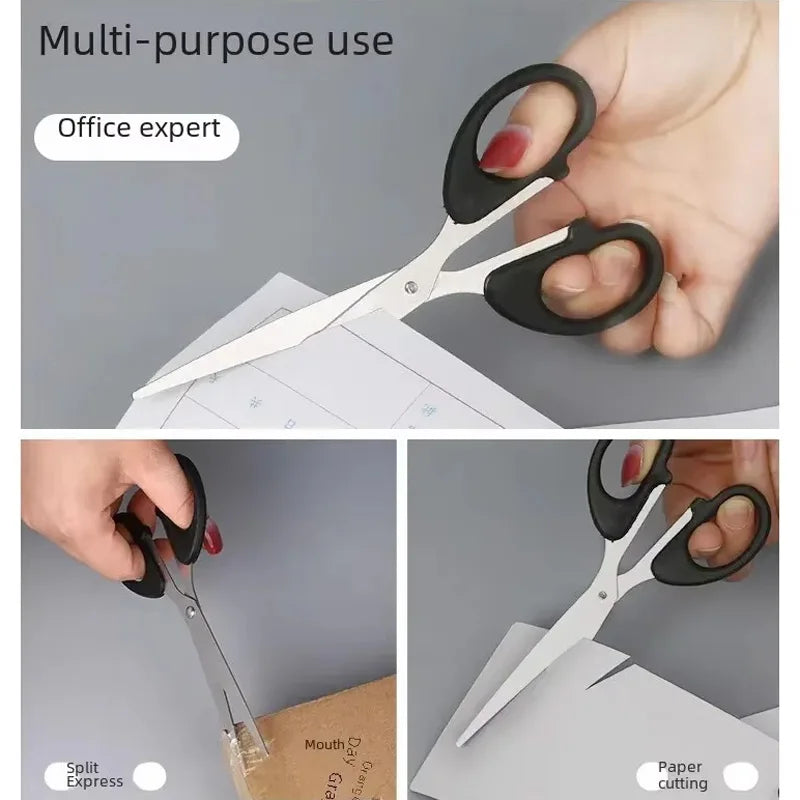 2/3Pcs New Office Scissors Student DIY Handcraft Paper Cutting Knife Home Art Stainless Steel Children's Scissors Office Supply