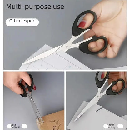 2/3Pcs New Office Scissors Student DIY Handcraft Paper Cutting Knife Home Art Stainless Steel Children's Scissors Office Supply