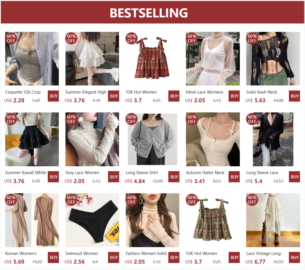 Dam Coquette Y2K Spets Crop Top – Ärmlös Koreansk Stil Sommar Linne Sexig Kawaii, 10 Färger One Size