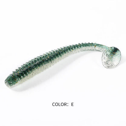 Supercontinent Impact Ring Shad Fishing Lure Soft 63mm 80mm 97mm Plastics Baits Swimbait Jigging Lure Artificial Baits