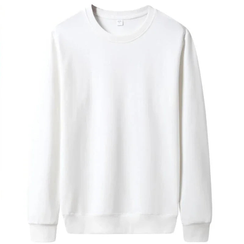 Men's Fashionable Thin Solid Color Pullover Hoodie for Autumn Casual Street Style Ideal Wear