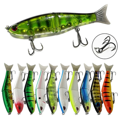 11.5cm 18.5g Balam Glide Bait Swimbait Joint Giant Pike Bass Fishing Lure Hard Bait Catfish Saltwater Lures Leurre De Pêche
