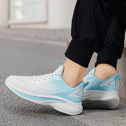 Men's Summer Carbon Plate Marathon Running Shoes Air Cushion Tennis Sneakers Breathable Comfortable Men Basketball Sports Shoes