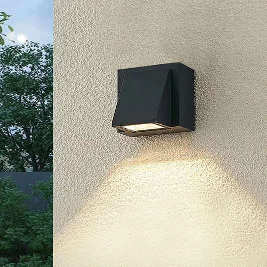 LED Vägglampa Upp & Ner Ljus – Vattentålig, Inne & Ute, AC 85–265V, 8 Stilar
