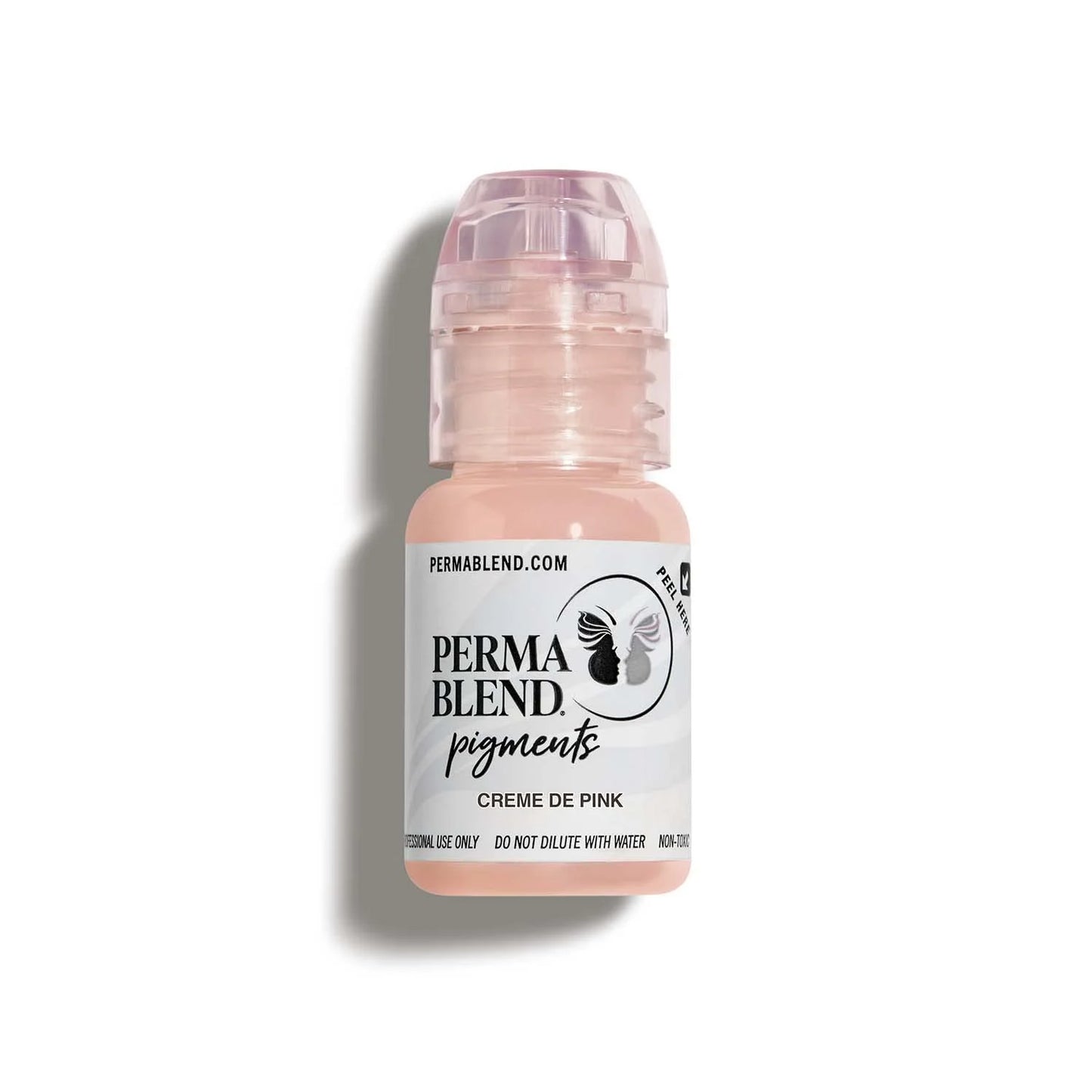 15ML 0.5oz Permanent Makeup Pigment - Long-lasting Professional Tattoo Ink for Microblading Eyebrow & Lip Tattoo Supplies