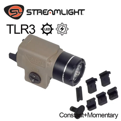 Taktisk Ficklampa 500 Lumen för 20 mm Skena