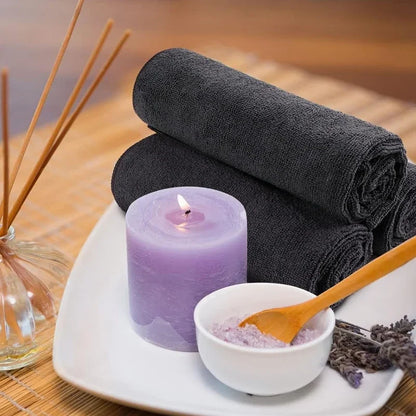 5/10Pcs Microfiber Salon Towels Bleach Proof Beauty Hair Salon Towels Hairdresser Spa Bath Kitchen Car Wash Towel