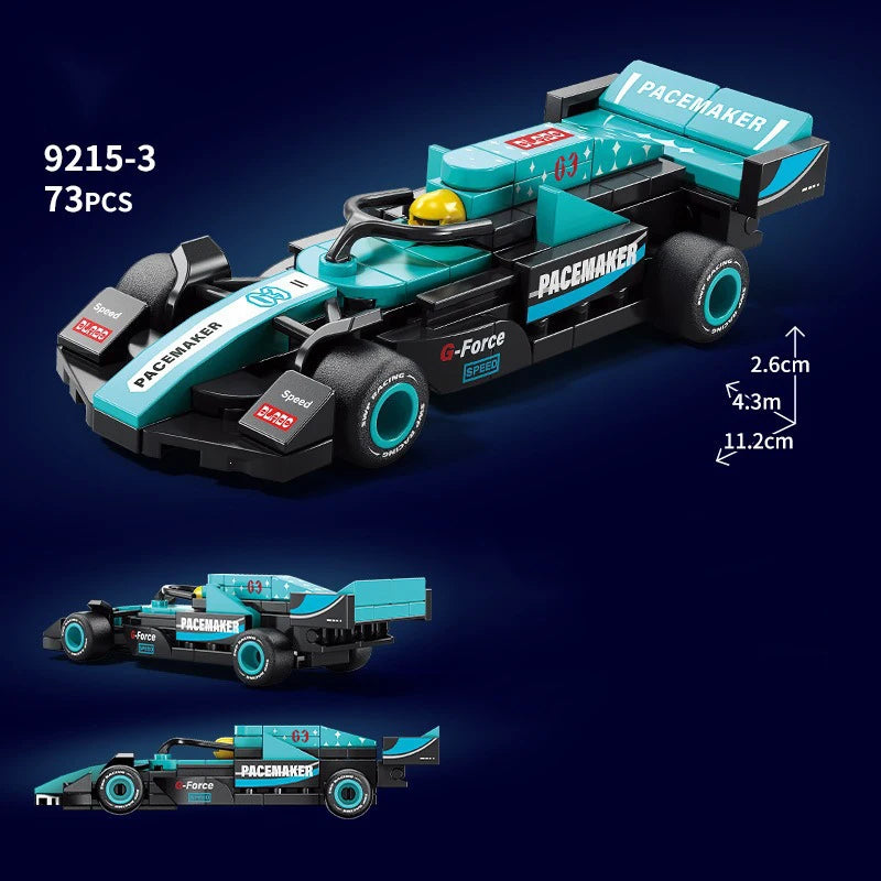 MOC Racerbil Byggklossar – LEGO-kompatibel ABS Rally Supersportbil 12 Modeller CE EN71 Jul Present 14+ år 2026