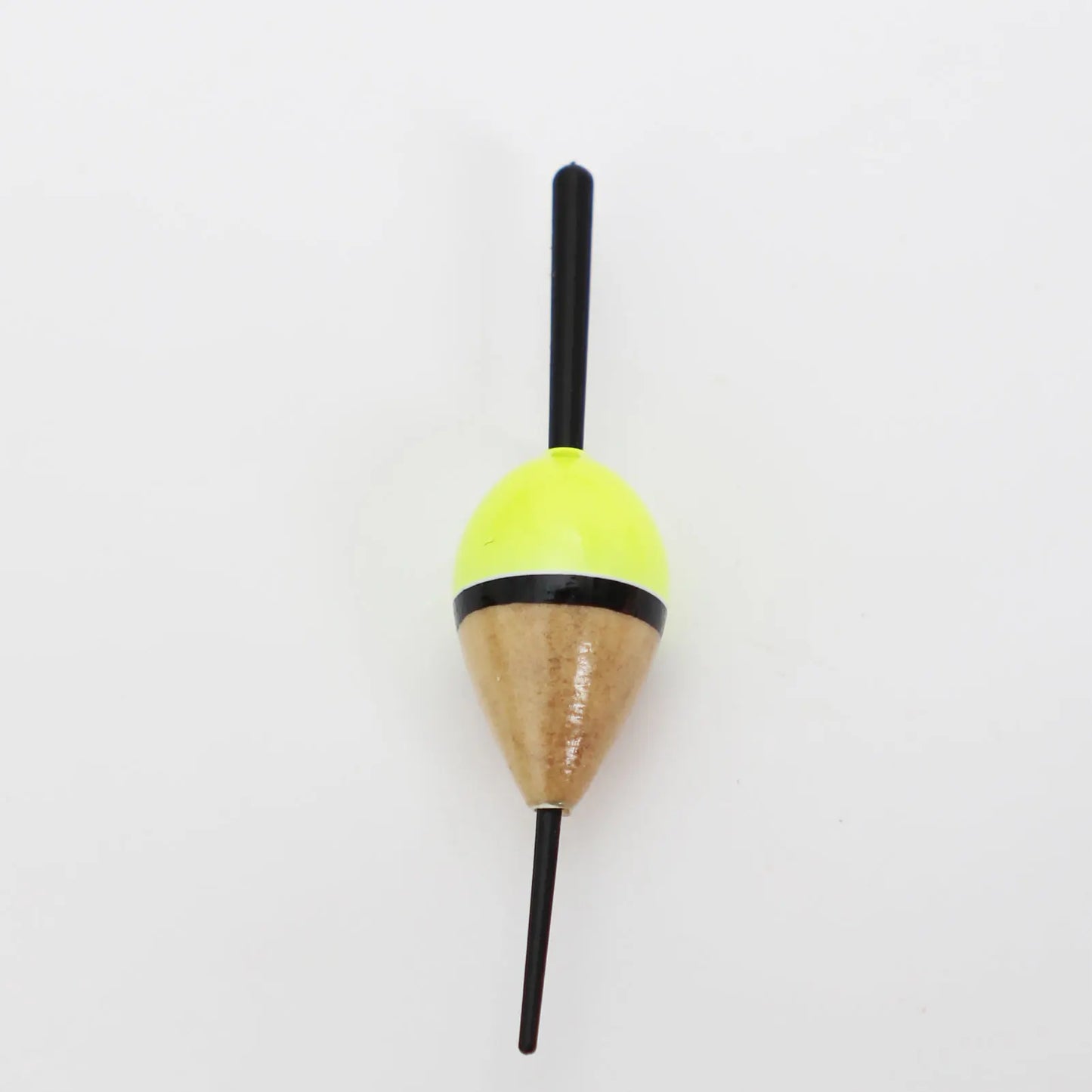 FREE FISHER 10pcs/Lot Lighted Fishing Floats,8cm Bobbers,Collection Cork Buoy Paulownia Wood Floats Plastic Stick Buoyancy 2g