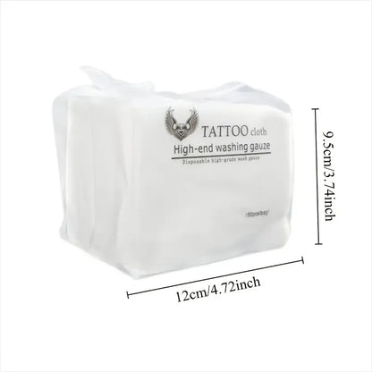 1Pc Disposable Tattoo Wipe Paper 50pcs Tattoo Cloth High-end Washing Gauze Permanent Makeup Cleanig Tattoo Supplies Accessories