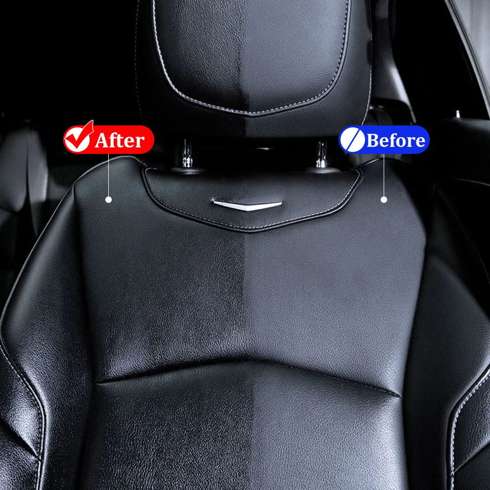AIVC Interior Detailer Leather plastic Rubber Dressing Ceramic Black Shine Trim Restorer Car Auto Polish Cleaning Products