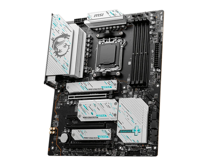 MSI X670E GAMING PLUS WIFI AMD X670 Motherboard AM5 CPU Support Ryzen 9 9950X 9900X 7 9800X3D 7 7800X3D DDR5 2.5Gbps LAN ATX PC