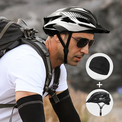 Men Women Quick Dry Breathable Mesh Skull Beanie Cap Sweat Absorbent Sports Cap Under Helmet Liner Moisture Wicking Cycling Hat