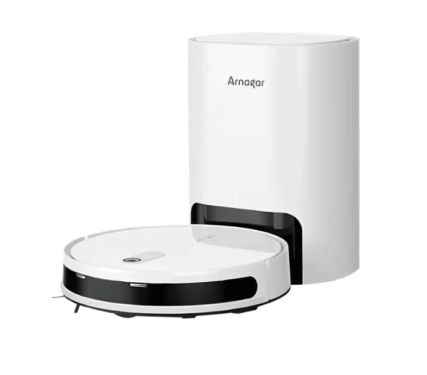 Arnagar S10 Robot Vacuum Cleaner Auto Empty Dust Collection Sweep Mop 12000Pa 5200mAh Low Noise APP Control for home cleanning