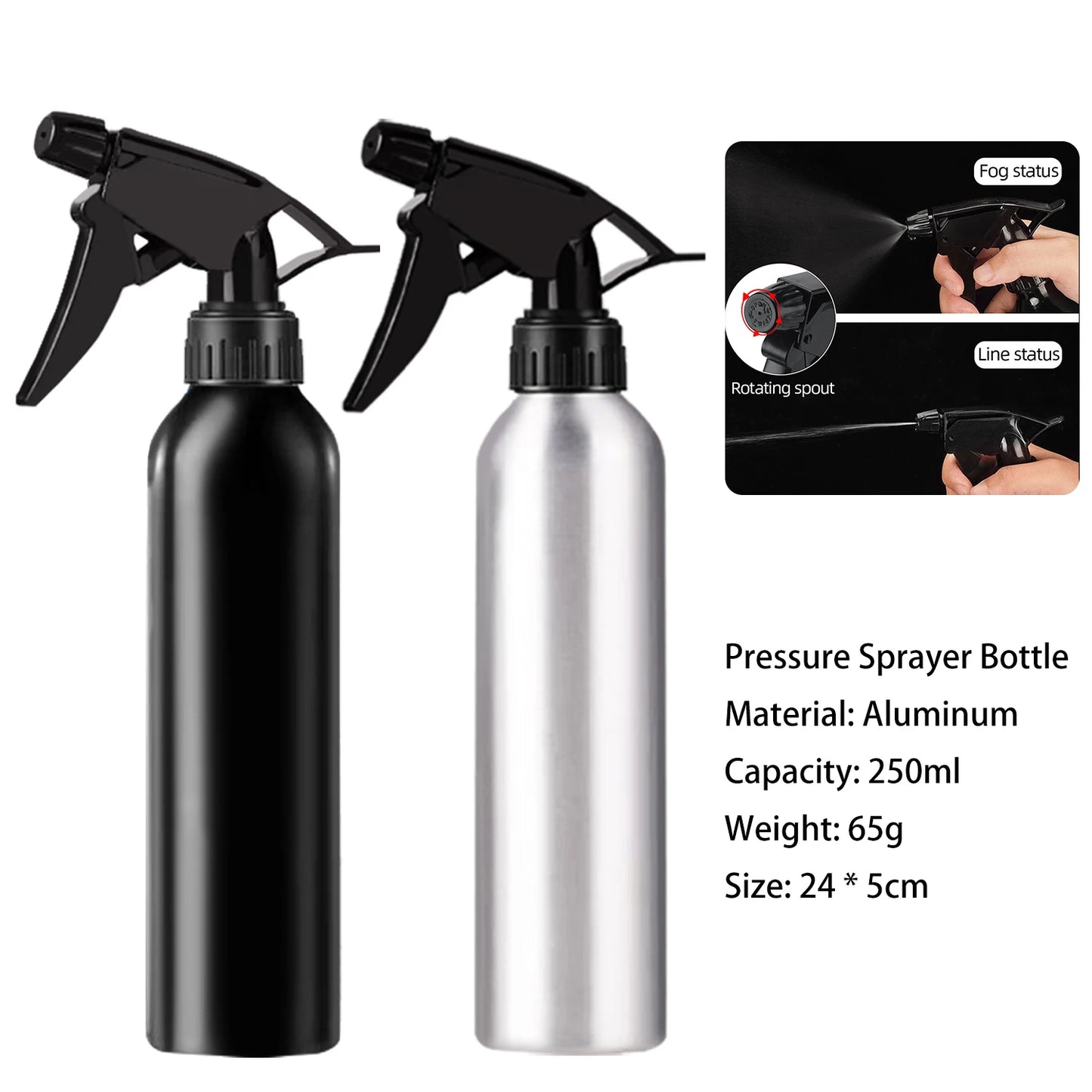 Tattoo Green Soap Kit - 250ML Green Soap with 250ML Aluminium Pressure Sprayer Bottle Tattoo Cleaning Tools  Tattoo Supplies