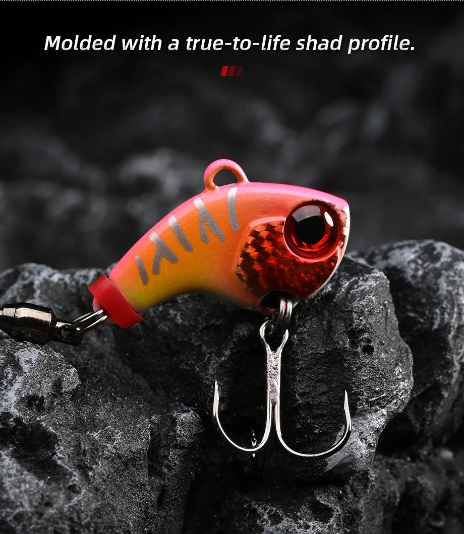 ALLBLUE CYCLONE Tail Spinner Metal Vib Shad Casting Shore Jig Vibration Jigging Blade Spoon Fishing Lure Artificial Bait Tackle