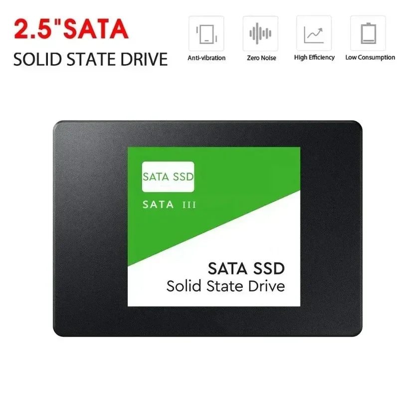 [Brand+] Original 2.5 Inch SATA III SSD Internal Solid State Disk 1TB 2TB SATA3 Hard Drive High Speed SSD for Desktop Laptop PC