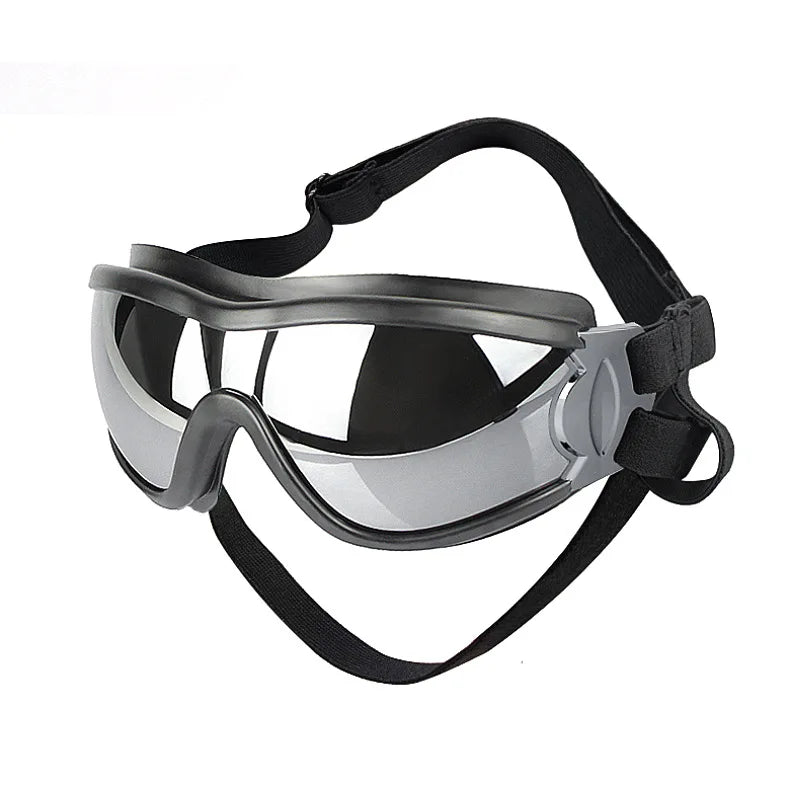 Transparent Color Pet Dog Goggles Waterproof Windproof Sunscreen UV Resistant Large Dog Glasses