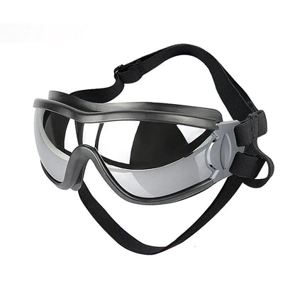 Transparent Color Pet Dog Goggles Waterproof Windproof Sunscreen UV Resistant Large Dog Glasses