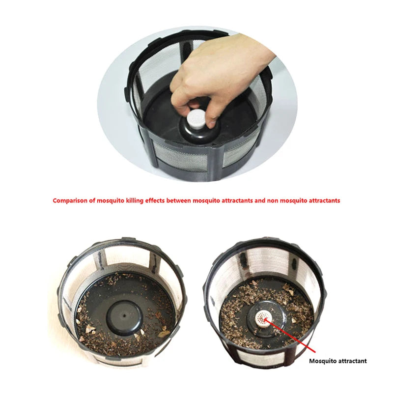 5Pcs/Set Mosquito Attractant Mosquito Lure Agent Mosquito Trap Lamp Parts Helper Effective Mosquito Removal Tool