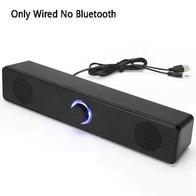 Wired Wireless Bluetooth Speaker Sound Box Bar Soundbar Computer PC TV Laptop Desktop Music Portable Caixa De Som Audio System