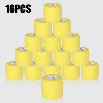 16/10/3PCS Tattoo Grip Bandage Colorful Self Adhesive Wrap 5cm X 4.5m Non Slip Handle Tape Tattoo Machine Grip Cover Supplies