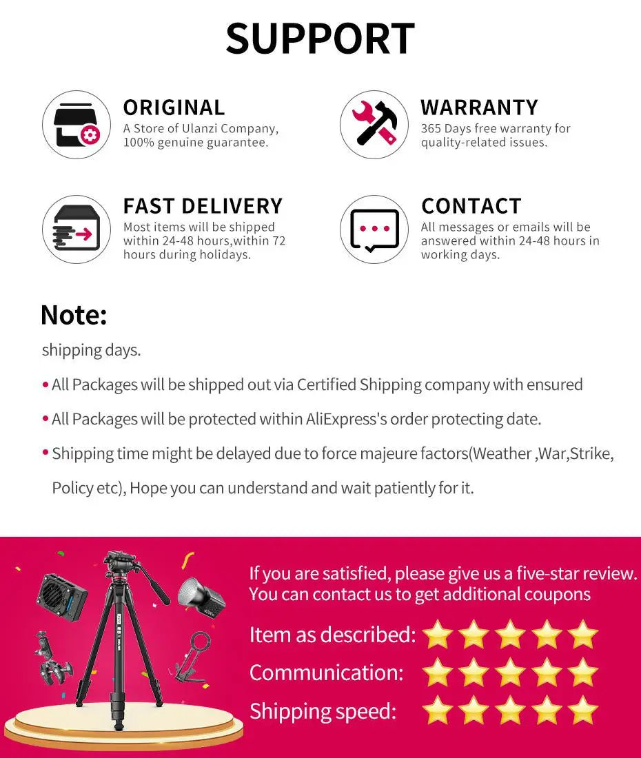 Ulanzi TA10 43cm Magic Articulating Arm with 1/4" 3/8" Screw Hole Mount NATO 3 Section for DSLR Monitor Light Camera Accessories