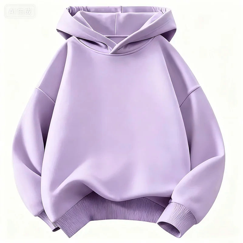 2026 New Arrival Children's Fashion Kids Boy Hoodies Girls Casual Hoodies Sweatshirt Kids Solid Color Hoodies Sweatshirt