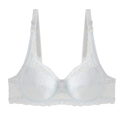 Women New Sexy Floral Lace Bras Comfort Breathable Underwear Brassiere Summer Thin Push Up Bras Solid Color Lace Bra