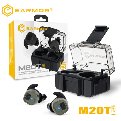 EARMOR M20T PRO Bluetooth-hörlurar Jakt & Skytte Hörselskydd