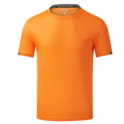 T-shirt med Eget Tryck eller Brodyr – Snabbtorkande Sport & Reklamplagg S–5XL (Asian)