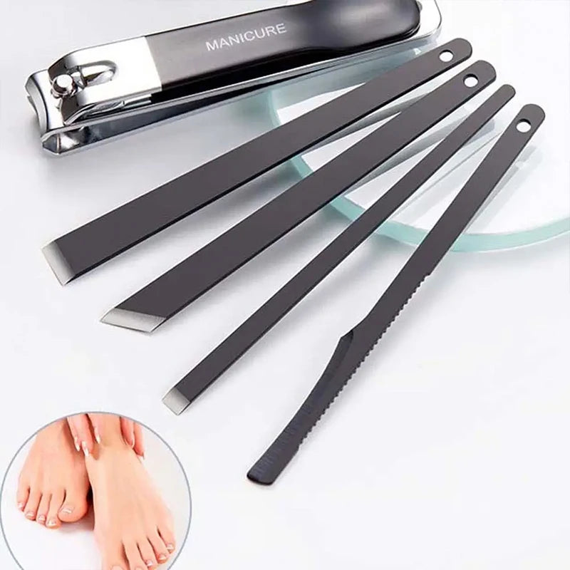Professional Nail Kit 18 In 1 Manicure Set Nail Clipper Scissors Quality Stainless Steel Personal Care Manicure Complete Kit