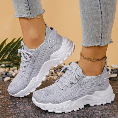 Dam sneakers med leopardmönster – Lätta, andningsbara, canvas, slip-on, storlek 36–43, 11 färger