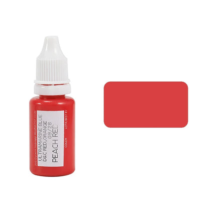 15ml Permanent Makeup Color Natural Eyebrow Dye Plant Tattoo Ink Microblading Pigments For Tattoos Eyebrow Lips Eyelash Set
