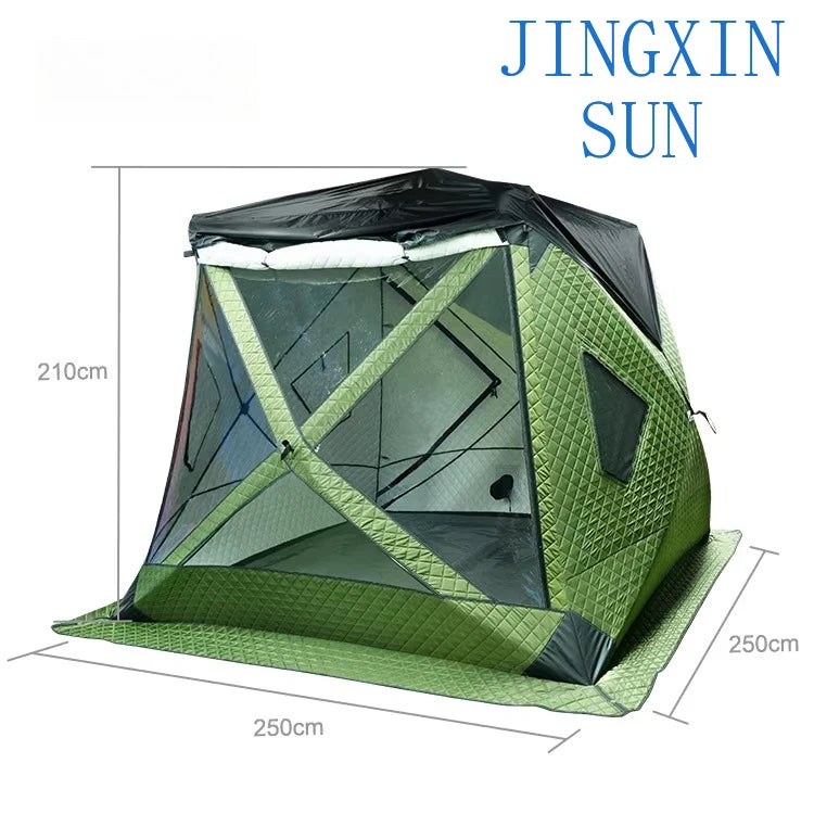 Custom Outdoor Portable Sauna Tent for Woodfire Dry Sauna Spa Tent with Waterproof Fly and Floor