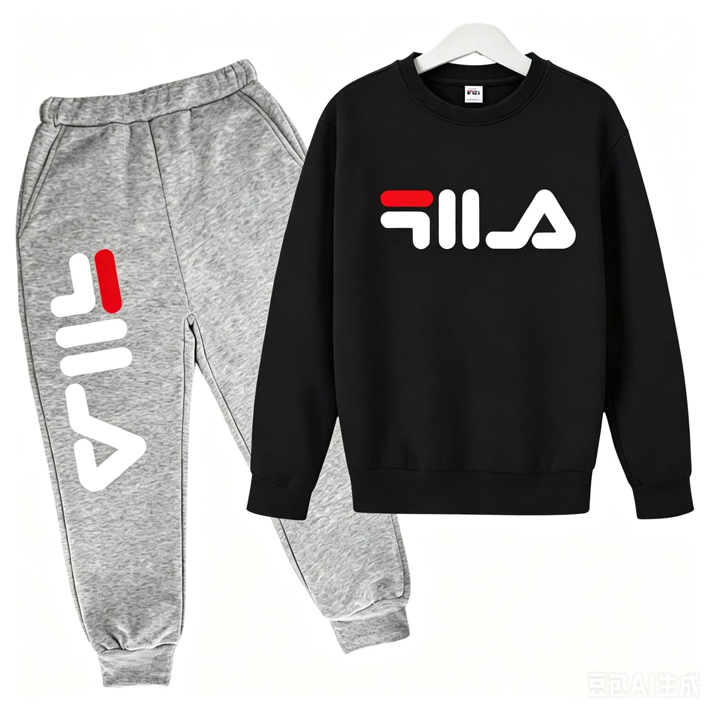2025 Spring and Autumn Children's Boys and Girls Casual Sports Top + Pants 2-piece Girl Suit 3-14 Years Old Outdoor Jogging Suit