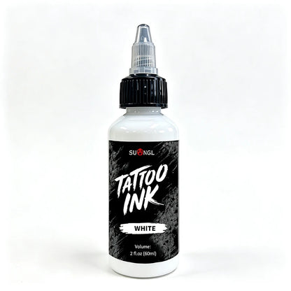 SUANGL Tattoo Ink White 60ml Colorant Black White Tattoo Ink High Quality Professional Tattoo Supplies