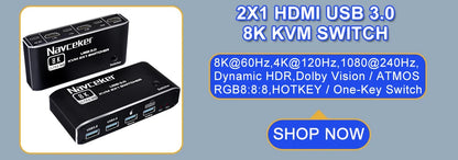 Navceker ZY-AC7 HDMI-capturekort med 4 ingångar