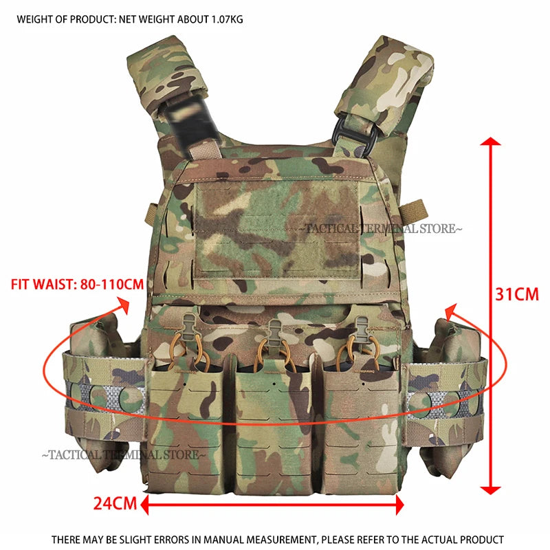 Ferro V5 FCPC Taktisk Plate Carrier Väst