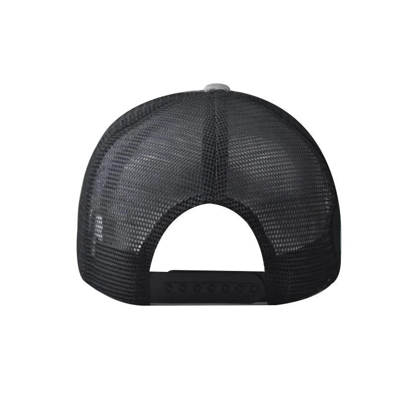 54-60Cm Adjustable New Thousand Birds Rhombus Plaid Baseball Men's and Women's Plaid Cap Plaid Fashion Hat Black Flat Brim Hat