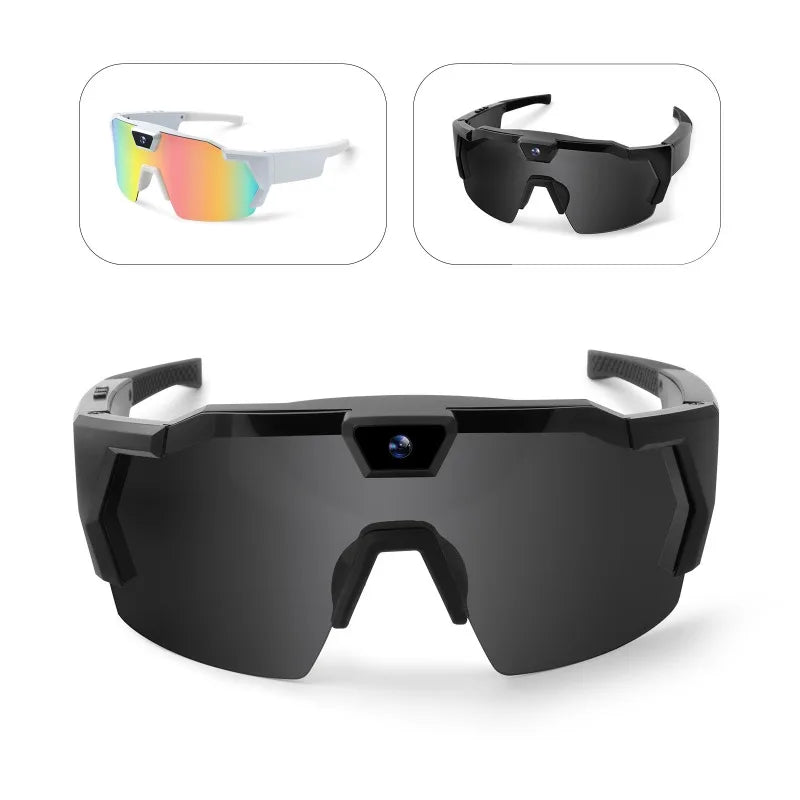 HD Smart Video Glasses Action Camera Sunglasses Wifi Glasses Sports Glasses Outdoor Bicycle Motorcycle Driver Recorder Walk Cam